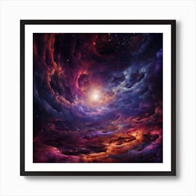 Nebula Art Print