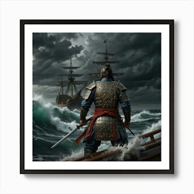 Samurai Art 104 Art Print