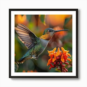 Hummingbird 2 Art Print