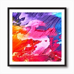 Abstract Painting Poster