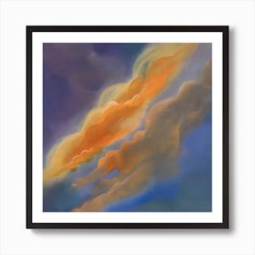 Cloudy Sky Art Print