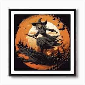 Halloween Collection By Csaba Fikker 64 Art Print