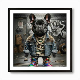 French Bulldog 10 Art Print