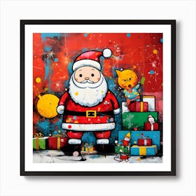 Santa Claus 12 Art Print