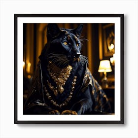 Lord Panther Art Print