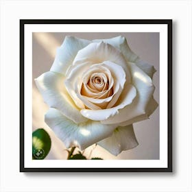 White Rose Art Print