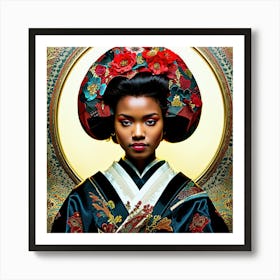 Asian Woman Art Print