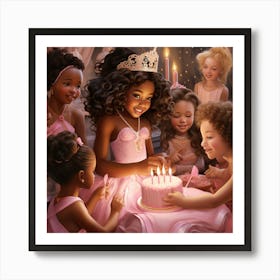 A Princess's Birthday Art Print