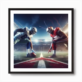 Nfl Football Players Art Print