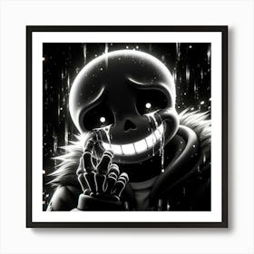 Skeleton Art Print