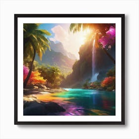 Tropical Paradise 10 Art Print