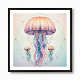 Jellyfish 4 Art Print