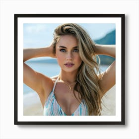 Sexy Blonde 1 Art Print