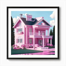 Barbie Dream House (35) Art Print