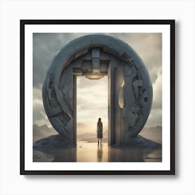 Doorway To The Future Art Print