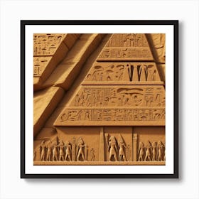 Egyptian Pyramid 1 Art Print