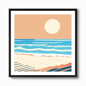 Colorful Beaches (36) Art Print