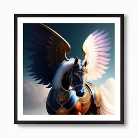 Egyptian Horse Art Print