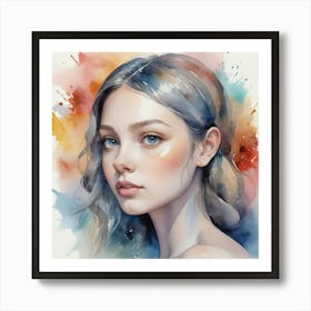 Watercolor Painting Art Print Art Print