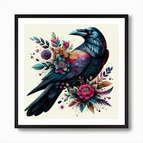 Crow 12 Art Print