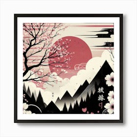 Cherry Blossoms Art Print