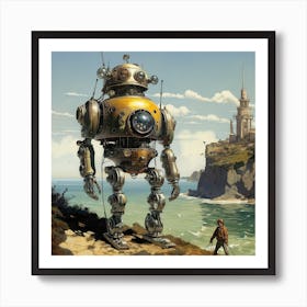 Giant Robot 2 Art Print