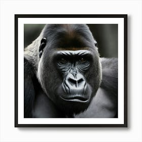Gorilla Stock Videos & Royalty-Free Footage Art Print