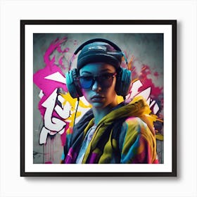 Dynamic Motion Art Print