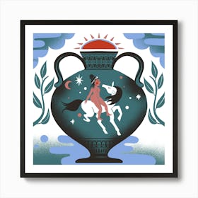 Greek Vase Art Print