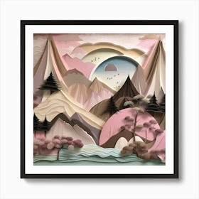 Mountain Landscape 2 Art Print