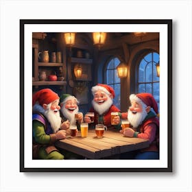 Santa Claus Art Print