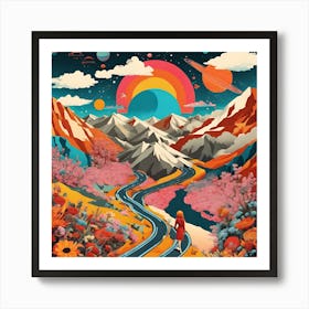 Road To The Stars Art Print