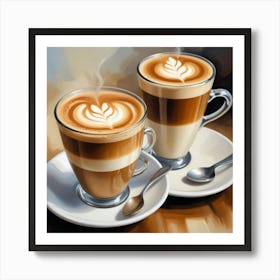 Coffee Lovers 1 Art Print