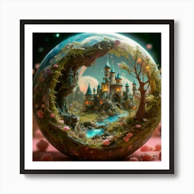 Fairytale Castle 1 Art Print