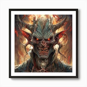 Demon 2 Art Print