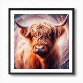 Highland Cow 17 Art Print