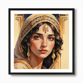 Egyptian Woman 1 Art Print