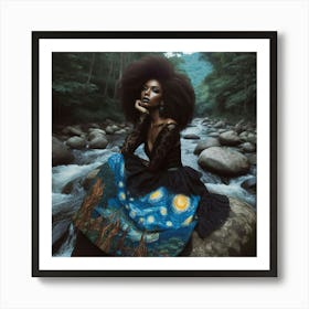 Starry Night 15 Art Print