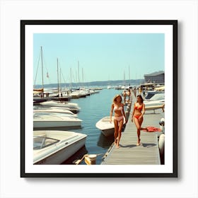 The Old Marina ~Reimagined 75 Art Print