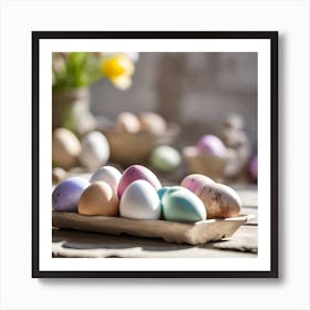 Easter Eggs 1 Art Print