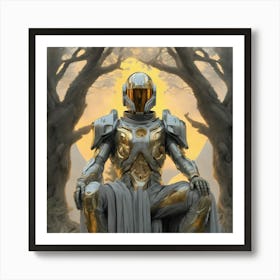 481367 Blade Runner Replicant Astronaut Angel Lonely Shep Xl 1024 V1 0 2 Art Print