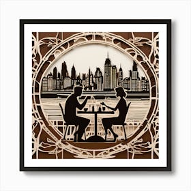 Nyc Skyline Art Print