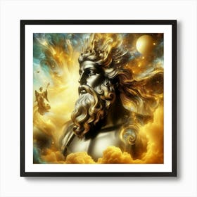 God Of The Sky Art Print