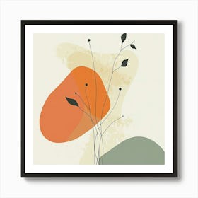 Abstract Flower 63 Art Print