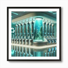 A Sophisticated Closed Loop Water Recycling System Art Print