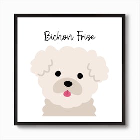 Bichon Frise Art Print