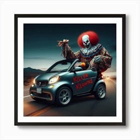 Killer Clowns Art Print