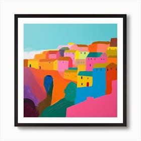 Abstract Travel Collection Rome Italy 1 Art Print