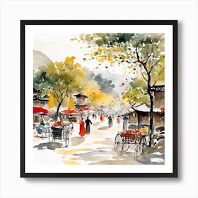 Chinese Painting (34) Art Print
