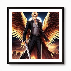 Angel Of Death Art Print